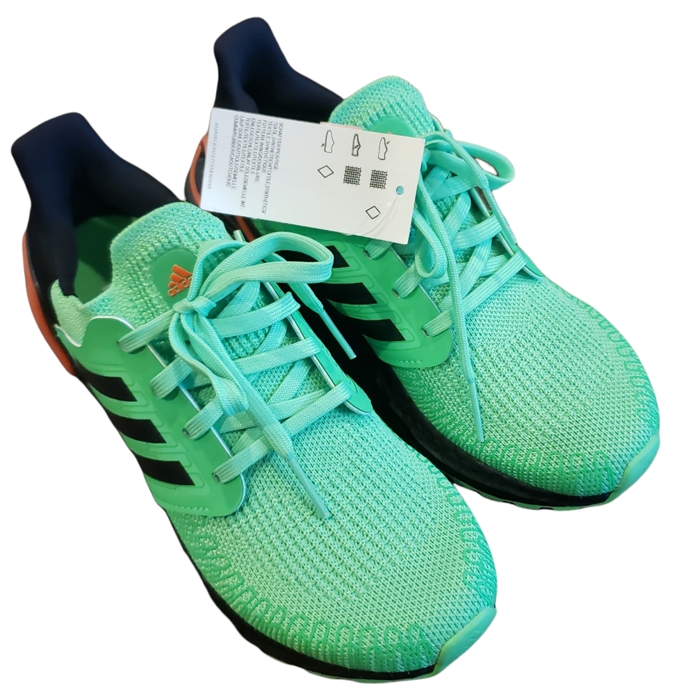Adidas Ultraboost 20 J Athletic Sneakers - 4.5 Youth/ 6 Women